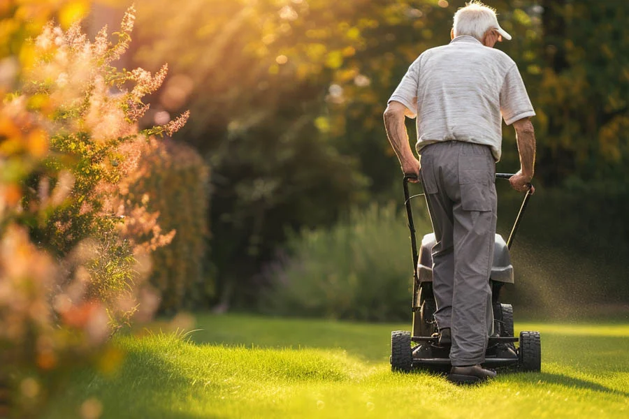 lawn mower set