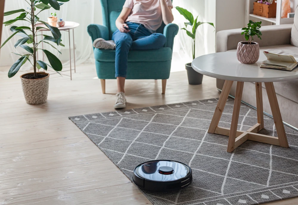 robot vacuum with cleaning station