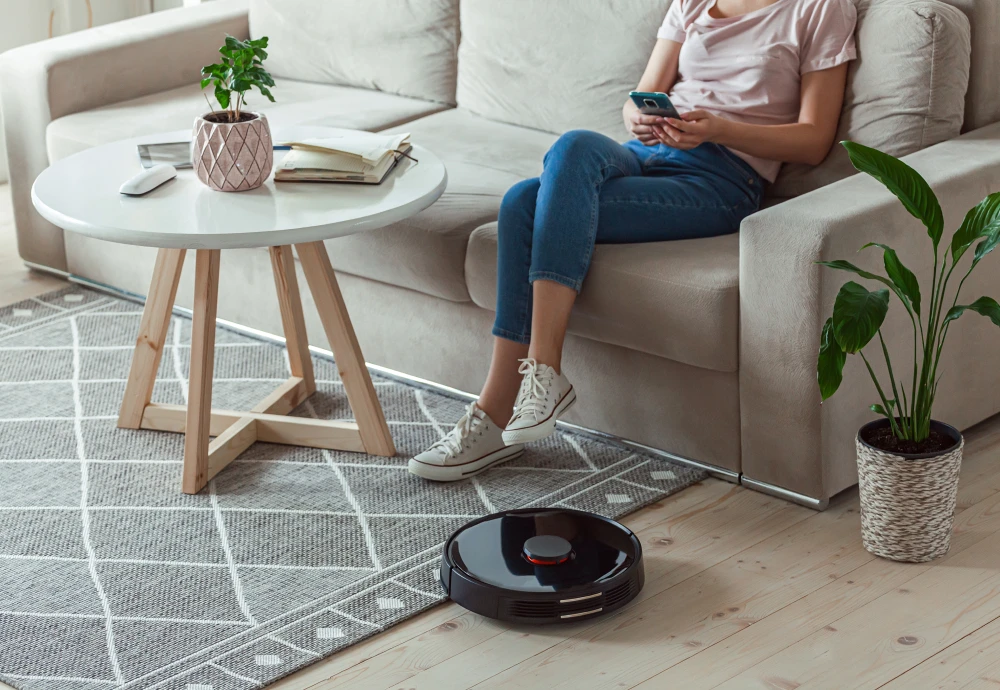 robot vacuum with cleaning station